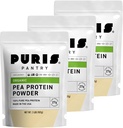 PURIS Poudre de protéines de pois organiques – USDA Protéine végétalienne biologique de 27g Protéine végétale par portion