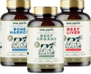 One Earth Health Super Combo Bundle - Beef Organs, Bone Marrow and Liver. New Zealand Grass Fed and Finished