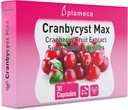 Cranbycyst Max – Traitement UTI pour les femmes – 9 verres de jus de canneberge en 1 portion – Pilules de canneberge sans sucre – Urinaire Tract Health Support & UTI Protection – 30 CT