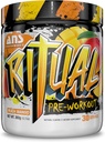 ANS Performance Ritual Pre Workout (30 portions, 12,7 oz) - Formule complète de pré-entraînement - Énergie, concentration et force - Augmenter la puissance de sortie et le volume d'entraînement - Endurance et endurance (Peach Mango)