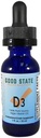 Vegan Vitamin D3 by Good State | 100% Plant Sourced from Algae | Vegan Professional Grade Supplement | 1 Fluid Ounce Glass Bottle | 300 Servings