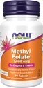 NOW Foods Supplements, Methyl Folate 1,000 mcg, Metabolically Active Folate*, Co-Enzyme B Vitamin, 90 Tablets