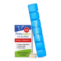 Prevagen Extra Strength with 7-Day Pill Minder, 30 Capsules, 1-Pack