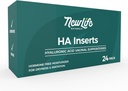 NewLife Naturals Hyaluronic Acid Vaginal Suppositories for Women, Vaginal Moisturizer, Dryness Irritation Discomfort, Postpartum, Menopause Relief & Support, 24 Inserts, 2 Month Supply