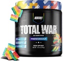 REDCON1 Total War Pre Workout, Rainbow Candy, L Citrulline, Malic Acid, Green Tea Leaf Extract for Pump Boosting Pre Workout for Women & Men - 3.2g Beta Alanine to Reduce Exhaustion, 30 Servings