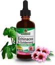 Nature's Answer Echinacea & Goldenseal with Organic Alcohol, 2-Fluid Ounces