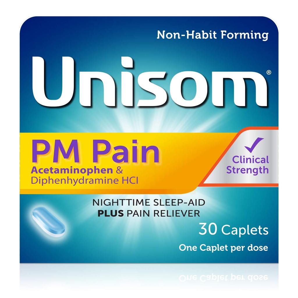 Unisom PM Pain Sleep Aid - 30 Caplets