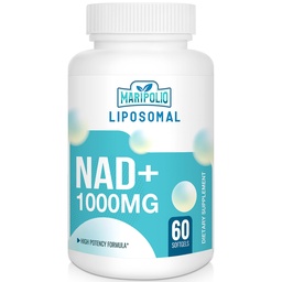 Supplément NAD+ liposomale 1000 mg de NAD le plus élevé Pontecy de NAD