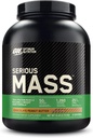 Optimum Nutrition Serious Mass, Weight Gainer Protein Powder, Mass Gainer, Vitamin C and Zinc for Immune Support, Creatine, Chocolate Peanut Butter, 6 Pound (Packaging May Vary)