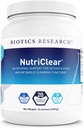 Recherche en biotique NutriClear® – Poudre, soutien nutritionnel pour la désintoxication et le nettoyage métabolique, composition corporelle saine, glutathion, 17g de pois organiques, triglycérides à chaîne moyenne 24 Oz (670 g)