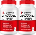 NutraRize (2 Pack) Glynovax Pills, Glynovax Glycogen Support Formula, All Natural Supplement to Maintain Healthy Stable Levels, Official Glyno Vax Reviews (120 Capsules)