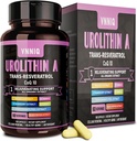 Supplément anti-âge 9-en-1 avec Urolithine A (1200mg) Trans-résvératrol et CoQ10: Formule de longévité