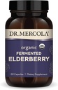 Dr Mercola Aileron fermenté biologique, 30 portions (60 capsules), supplément alimentaire, soutient la santé respiratoire, non-OGM, certifié USDA biologique