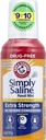 Simply Saline Adult Nasal Mist, Allergy & Sinus Relief, Extra Strength, 4.6 Fl Oz,Multi Color