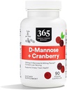 365 by Whole Foods Market, D-Mannose With Cranberry, 90 Count