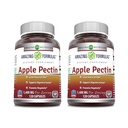 Amazing Formulas Apple Pectin 1400 mg Per Serving Supplement | Capsules | Non-GMO | Gluten Free | Made in USA (120 Count | 2 Pack)