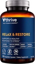 Relax and Restore Supports a Healthy Response to Stress (120 Vegetarian Capsules)