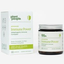 Plant People - Immune Power=Support immunitaire avancé avec champignons, astragalus, herbes et vitamine C=Natural, USDA Organique, végétalien, non-OGM, sans gluten, vitamines et suppléments=60 capsules