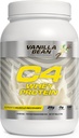 Cellucor C4 Poudre de protéines de lactosérum, Vanilla Bean - 25g de protéines, 0g de sucre ajouté, 130 calories par portion, soutient la récupération musculaire, 28 portions, Premium Whey pour post-travail