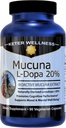 Mucuna Pruriens L-Dopa – 20% L Dopa Velvet Bean Extract, Dopamine Mood Support Supplement, Natural Brain Health Booster for Super Focus, Energy, and Peak Performance, 90 Capsules