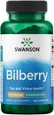 Swanson Extra-Strength Bilberry (Standardized) 100 Milligrams 60 Capsules