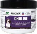 Dogzymes Choline aide dans la fonction cérébrale et aide également avec les crises et la récupération d'AVC. Il est également utilisé pour nettoyer le foie des lipides accumulés (1 livre)
