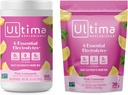 Ultima Replenisher Electrolyte Powder Drink Mix Bundle – Sugar Free – Pink Lemonade, 90 Serving Canister and 20 Stickpacks – 6 Electrolytes and Minerals – Keto Friendly, Vegan, Non-GMO