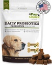 Probiotiques Paw Choice pour les chiens avec des prébiotiques - Chews quotidiens pour la santé Gut, la digestion, la régularité et le soutien immunitaire - Natural supplément Treat Made in USA