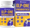 Lifeatlas GLP ONE Supplement Probiotic | GLP ONE with 30 Billion AFU Akkermansia Probiotic, GLP ONE Probiotics for Women and Men, Daily GLP ONE Supplement, 1 Pack