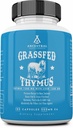 Ancestral Supplements Grass Fed Ovine (Sheep) Thymus Glandular Extract, 3000mg, Histamine, Energy, Allergy and Immune Support Supplement with Grass Fed Beef Liver, Non GMO, 180 Capsules