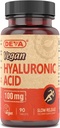 DEVA Nutrition Acide hyaluronique végétalien 100 mg - non-OGM et non-hémolytique - 90 comprimés, 1-paquet