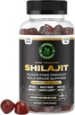 30 000 MG Gums chilajit bio purs pour les hommes et les femmes, supplément Shilajit sans sucre, 85+ Trace Minerals & Fulvic Acid - Améliorer l'humeur, l'immunité et l'énergie, 60 Gummes.