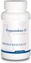 Recherche en biotique Pregnenolone 25-25 mg Pregnenolone Support, Mémoire et équilibre hormonal, Précurseur hormonal ou Hormone parentale. 90 gélules