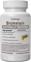 Superior Labs Bromelain 500mg – 2400 GDU/Gram Non-GMO Pineapple Enzyme, Plant-Based Digestive Support, Promotes Joint Comfort & Tissue Health – 120 Veg Caps