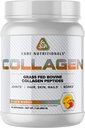 Noyau alimentaire Hydrolysed Collagen Peptides de type I & III de la viande de boeuf herbeux (Peach Mango)