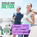 Total Detox Cleanse | 10-Day Supply Detox Supplement | Milk Thistle, Ginger Root & Yellow Dock Root | 60 Capsules