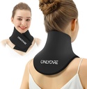 Gel d'emballage de glaçons de neck - packs de glaçons modernisés pour le pressage réutilisable, chaud et froid de neck, soulagement de la douleur, gonflement, entorses, pression de bureau