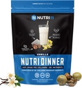 NutriDinner by Nutrillermo | Grass-Fed Collagen Protein Powder | Collagen with Magnesium B-Vitamins | Collagen Supplement for Sleep and Recovery (14,9, Vanilla)