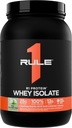 Rule 1 R1 Protein Whey Isolate - with 25g Protein & 6g BCAA Exclusively from Isolated & Hydrolyzed Sources for Workout Recovery (2 Pounds*, Mint Chocolate Chip)