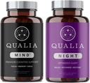 Supplément Nootropique Premium Qualia Mind & Qualia Night pour la performance mentale et la santé du cerveau