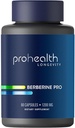 ProHealth Berberine Pro. Promotes Youthful Metabolism + Healthy Body Composition. with Alpha Lipoic Acid & Black Pepper Extract. 1,200 mg per 2 Cap Serving, 60 Caps.