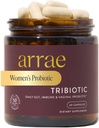 Arrae Tribiotics, Probiotiques pour les femmes, Soutien à l'équilibre du pH vaginal, Gut, Immune, et santé féminine, Prébiotiques, Probiotiques, Postbiotiques, 60 Compte