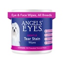 ANGELS' EYES Ailerons texturés pour tous les chiens et chats Ailerons texturés Supprimer la décharge et le mucus, réduire les ailerons, hypoallergénique avec l'aloe et la camomille, 100ct