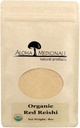 Aloha Médicament Reishi rouge, supplément de champignons biologiques, soutient la santé immunitaire, sac de poudre de 4 oz