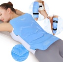 REVIX XXL Full Back Ice Pack Wrap, Reusable Gel Cold Compress for Upper and Lower Back, Long-Lasting Flexible Ice Pack for Muscle Fatigue, Soreness, and Post-Workout Recovery