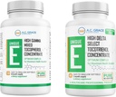 UNIQUE E A.C. Grace Company Mixed Tocopherols Concentrate Softgel 120 Count and Tocotrienols Tocopherol-Free Softgels 60 Count