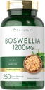 Carlyle Boswellia Extract Capsules 1200mg | 250 Count | Boswellia Serrata Complex with Black Pepper Extract | Non-GMO, Gluten Free Supplement