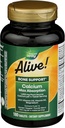Nature's Way Nature's Way Alive! Calcium Bone Formula, Max Absorption, Plant Source Calcium, 180 Tablets, 180 Count