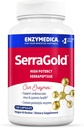 Enzymedica, SerraGold, Supports Recovery, Immune and Cardiovascular System, Natural Supplement, 120 Count (FFP)