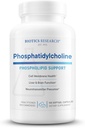 Recherche en biotique Phosphatidylcholine 420 mg/softgel, Fonction cognitive saine, dérivée de la lécithine, contient de la choline pour l'acétylcholine Neurotransmetteur, 100 portions